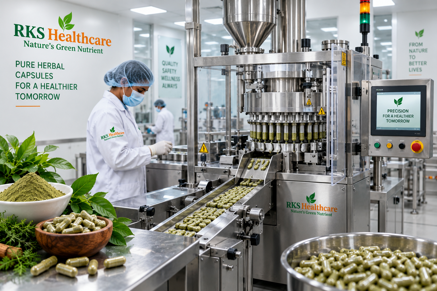 Herbal Capsule Manufacturing